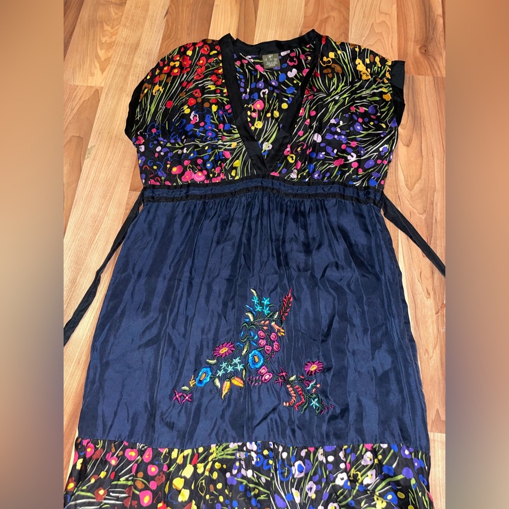 Silk dress
